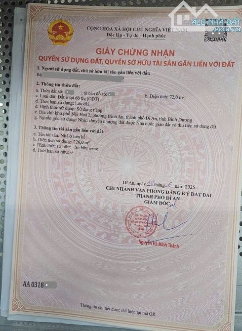 Bán nhà mới 1T3L 4x18m hoàn công, đường N2 KDC Phú Hồng Thịnh 10 p.Bình An, full nội thất - 2
