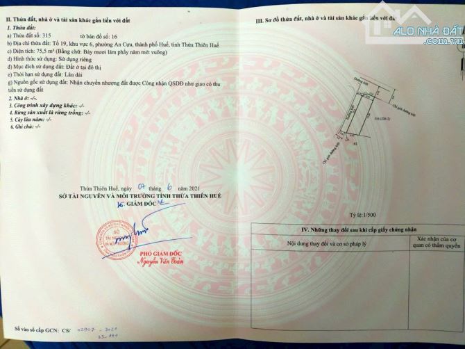 🎯🎯ĐẤT 2 MẶT KIỆT 44 DUY TÂN, PHƯỜNG AN CỰU, TP HUẾ - 2