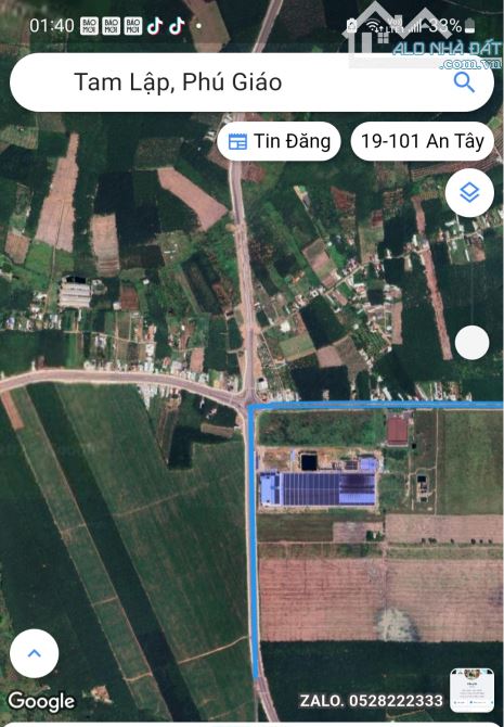 Mt Tạo Lực Bắc Tân Uyên - Phú Giáo - Bàu Bàng (6x30)80tc ngay bùng binh Tam Lập 750ha VSIP - 2