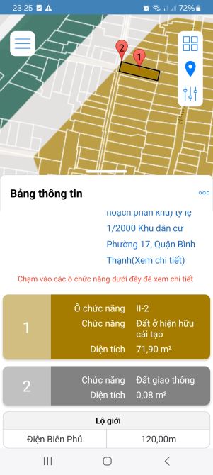 TƯƠNG LAI MẶT TIỀN ĐIỆN BIÊN PHỦ  -  72M2 2 LẦU NGANG ĐẸP NỞ HẬU 4.27M DÀI 18M GIÁ TL - 2