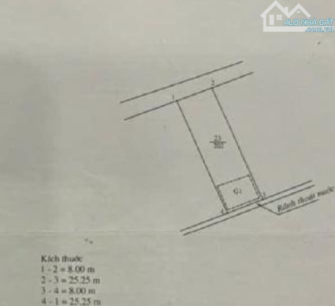 42.x Tỷ /202 M2 / 8 M tiền/ Phân Lô Ô tô chánh - 3