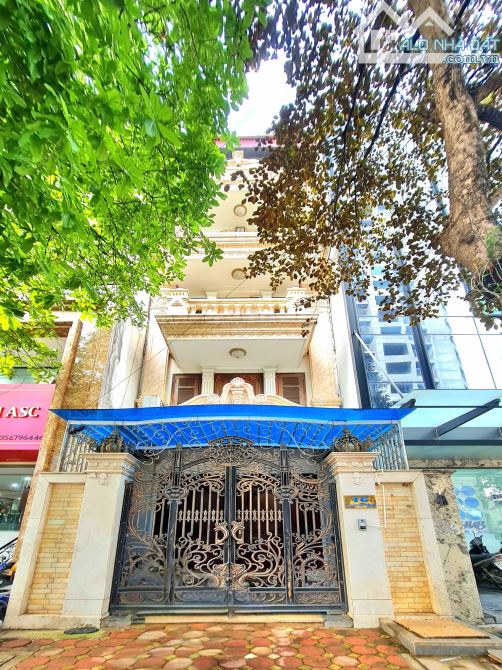 TÒA BIỆT THỰ SÂN VƯỜN 4 TẦNG 220m MT 12m GÍA 49 TỶ LÔ GÓC VÕ CHÍ  CÔNG CẦU GIẤY - 5