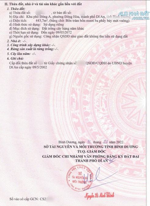 Nhà mặt tiền đường Quốc Lộ 1K, phường Đông Hoà, TP Dĩ An. 41 tỷ - 6