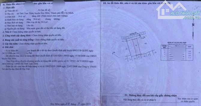 Bán gấp căn nhà cấp 4 đang cho thuê 4tr/th ngay Trần Thị Bốc, Thới Tam Thôn, Hóc Môn 800TR - 6