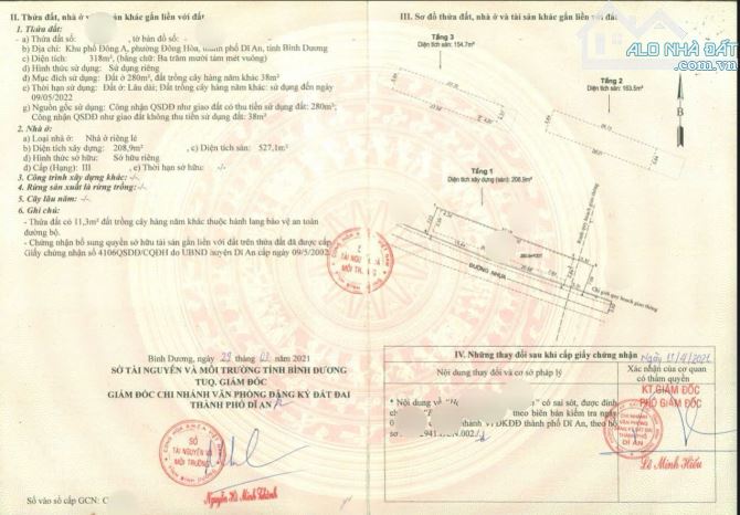 Nhà mặt tiền đường Quốc Lộ 1K, phường Đông Hoà, TP Dĩ An. 41 tỷ - 9