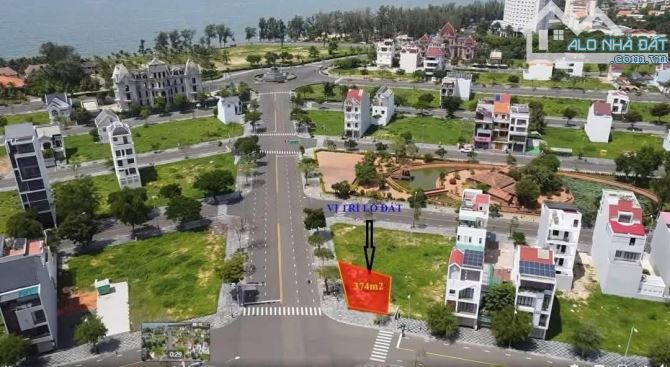 Bán lô góc 2 mặt tiền 374m2 khu Ocean Dunes, Biển Đồi Dương Phan Thiết