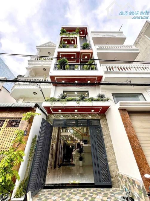Nhà đẹp 5 tầng, hẻm 6m, đường Bùi Văn Ngữ, Quận 12, 4*15m, nhỉnh 7 tỷ!