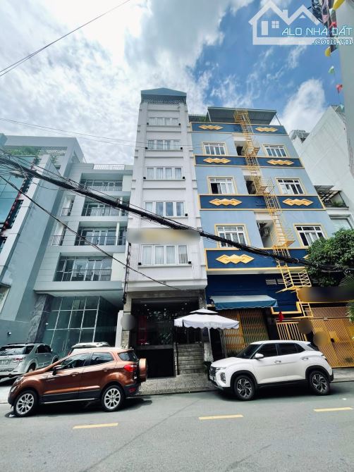 Bán Toà Khách sạn 7 Tầng + Hầm Đường Bạch Đằng P2 Tân Bình gần 150m2 NGỘP BANK BÁN GẤP.