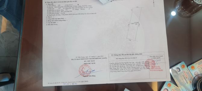 1. Chỉ 23 Triệu/m² – Lô Đất Thổ Cư Đồng Sơn, TP Bắc Giang | 126m², Đường Ô Tô Né Nhau