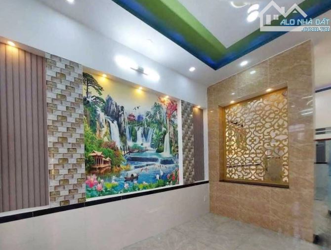 Nhà mới Lê Văn Quới, Bình Tân. DT 49m² - 3 tầng, MT 4,1m. Hẻm rộng ô tô tránh. 4.6 TỶ - 1