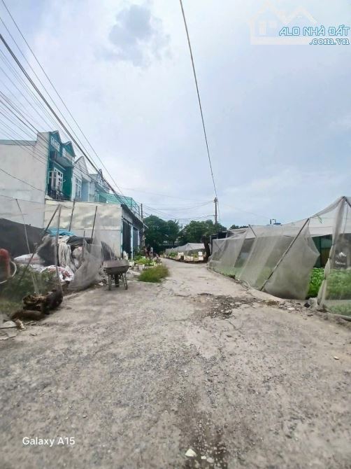 LÔ ĐẤT ĐẸP HẺM XE HƠI TỚI ĐẤT BÙI THỊ LÙNG, 240M2 FULL THỔ CƯ, NGAY CHỢ HÓC MÔN, 6.2 TỶ TL - 1