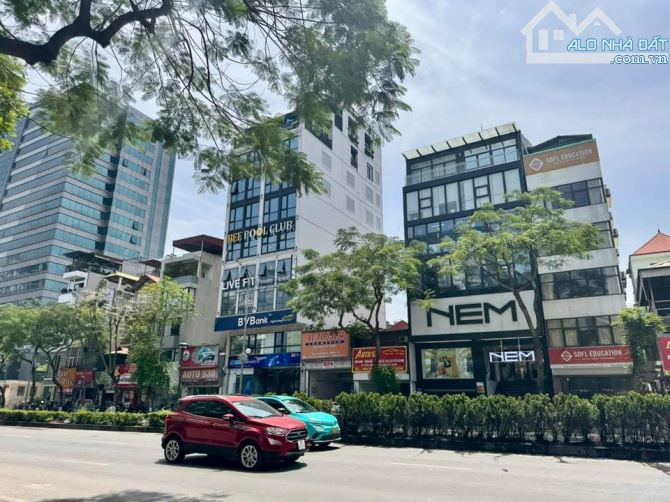 Giảm 3 tỷ bán gấp toà văn phòng Mặt phố Nguyễn Văn Cừ 8 tầng DT 120m2 - Khuôn tiền Hiếm - 1
