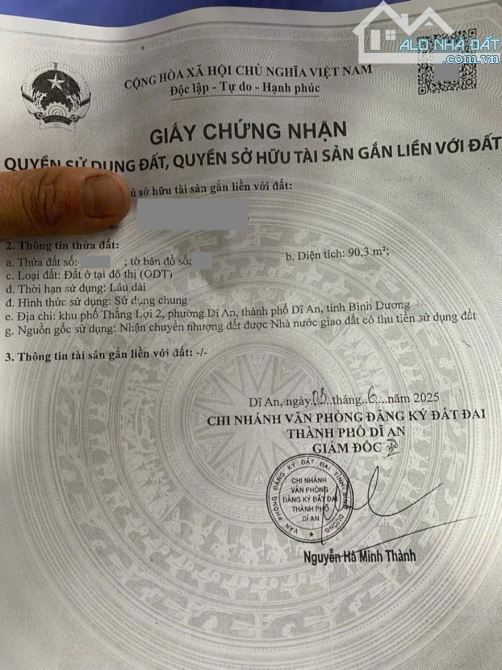 Nhà phố mặt tiền kinh doanh gần chợ Xóm Vắng Tp Dĩ An - 2
