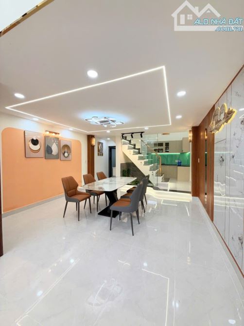 NHÀ 1/ HXH GẦN AEON TÂN PHÚ, Dt 4.5 x 13M - 4 TẦNG 4PN 5WC, SỔ A4 HOÀN CÔNG ĐỦ, CHÀO CHỈ - 2