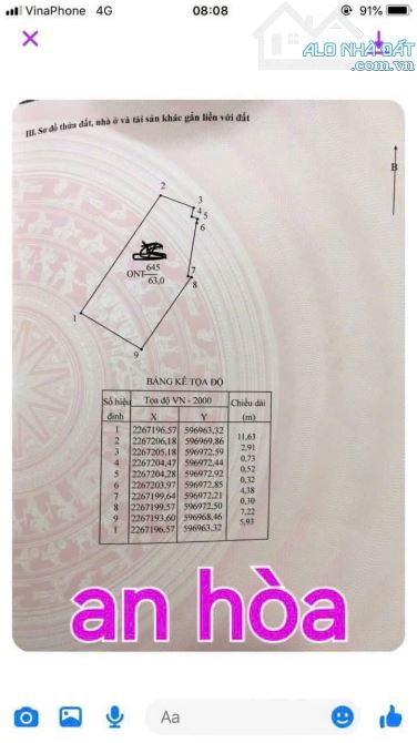 720tr CẦN BÁN NHANH LÔ ĐẸP –  Làng nghề An Hòa – Thanh Hà – Thanh Liêm – Hà Nam - 2
