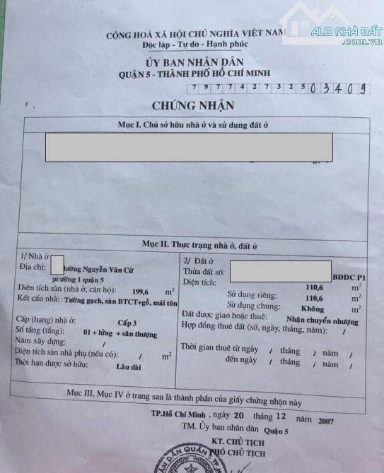 Bán nhà mặt tiền Nguyễn Văn Cừ, Phường 1, Quận 5 DT 4.5x44m CN 185m2 3 tầng giá 45 tỷ - 3