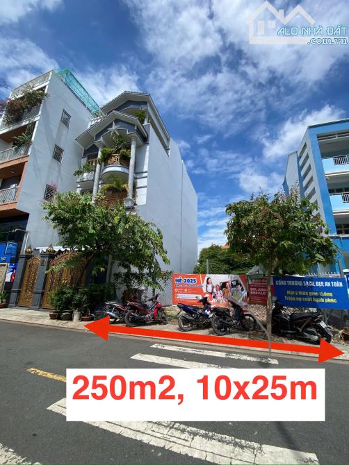 Bán Đất mặt tiền Ni Sư Huỳnh Liên, 250m2, ngang 10x25m, đường nhựa Ô TÔ 12m, KD sầm uất - 3