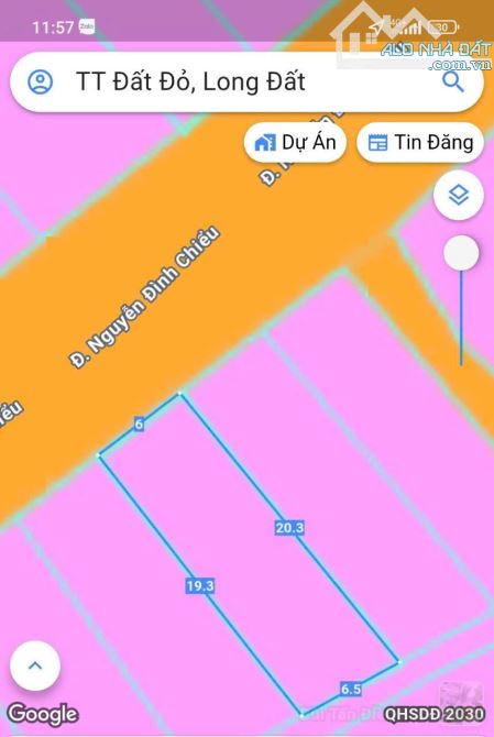 Đường Nguyễn Đình Chiểu- Thị Trấn Đất Đỏ-BRVT giá rẻ - 4