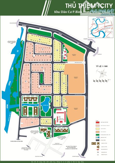 Bán đất dự án Đông Thủ Thiêm đường Nguyễn Duy Trinh Quận 2 cũ nền F8 (281 m²) 117.5 tr/m² - 6