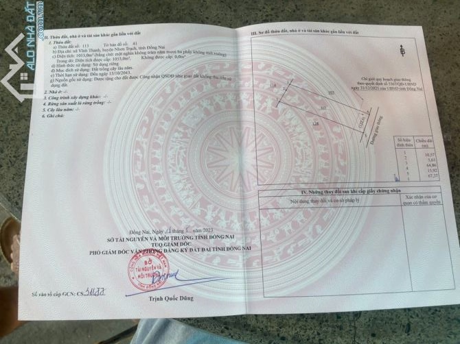 Cần bán 1.147m2 đất đường nhựa 1 xẹt Hùng Vương, Vĩnh Thanh, giá 9ty