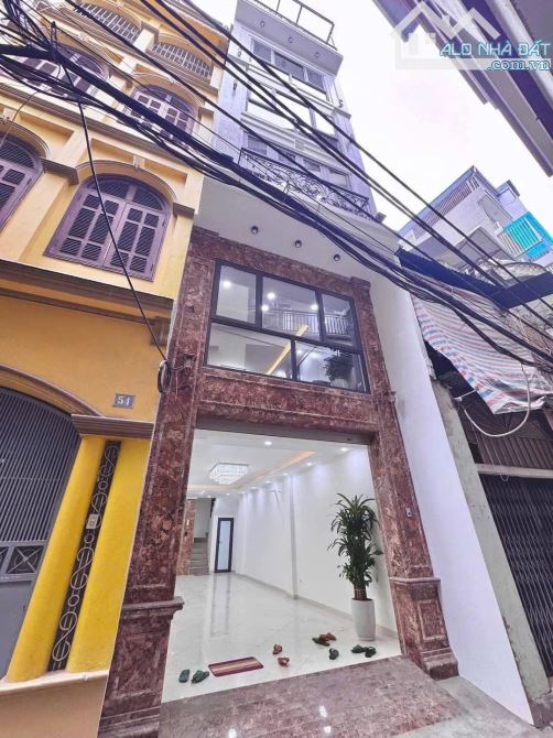 NHÀ 7 TẦNG THANG MÁY - NGÕ Ô TÔ NHỎ - KINH DOANH - 3 MẶT THOÁNG ,  - DT 50m x 7T , Mt 4.5M