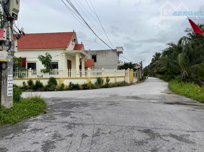 Bán lô đất 91,5m2 ngang 5m đường trục thôn xã Minh Tân Kiến Thụy Hải Phòng