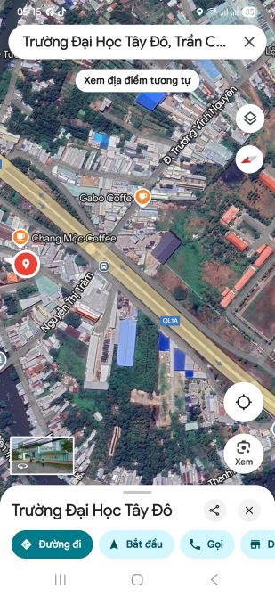 Mặt tiền Quốc Lộ 1A (đoạn đối diện đường Trương Vĩnh Nguyên), DT: 45m  x 150m= 6.286m2 - 2