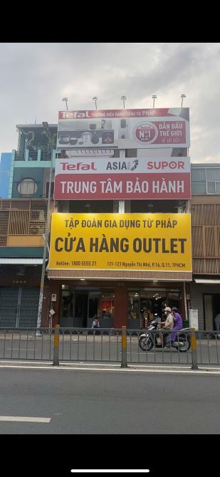 Nhà ngang lớn 8m x 17m mặt tiền Nguyễn Thị Nhỏ Phường 15 Quận 11 bán giá 34 tỷ