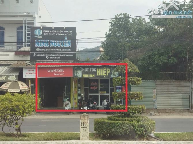 bán nhà mặt tiền đường 23/10. Tây Nha Trang (Vĩnh Trung) 166m2 ngang 6,5m. chỉ 7,5 tỷ