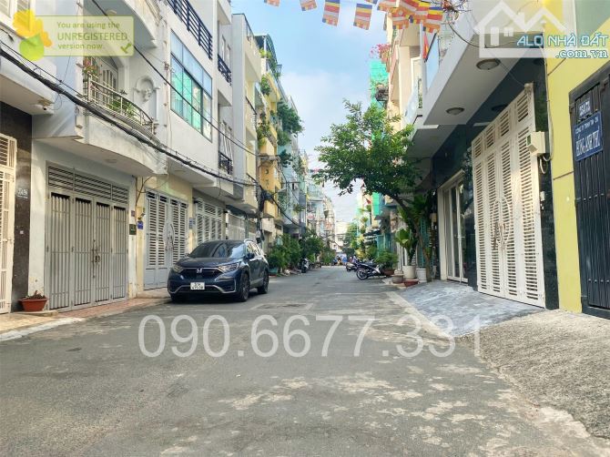 ‼️ Bình Thạnh - Hẻm 8m ô tô tránh - 52m2 vuông vức 4 tầng - 9 tỷ