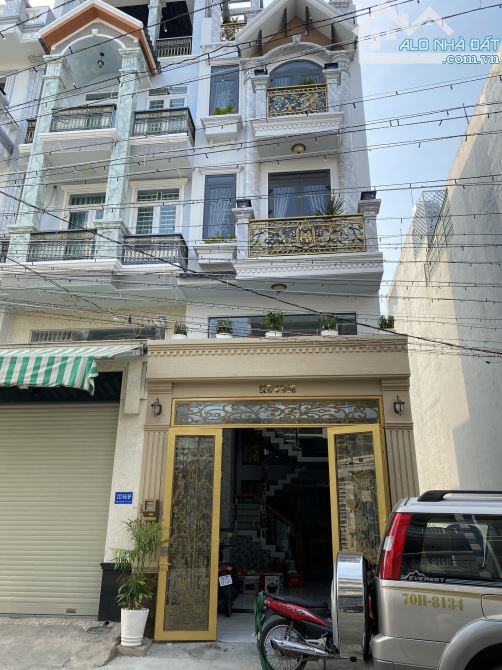 Bán nhà hẻm 220/ Nguyễn Oanh, P. 17, GV. DT: 4.2m x 19m, kết cấu 3 lầu, giá chỉ: 10 tỷ TL