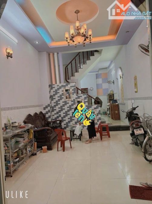 NHÀ ĐẸP 3 TẦNG,KHU TOÀN NHÀ CAO TẦNG,NGAY LÊ VĂN QUỚI HẺM NHỰA 8M XE TẢI THÔNG,52M2(4×13) - 1