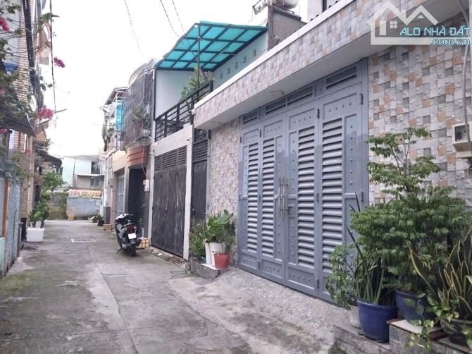 Giáp Gò Vấp - Nhà 2 tầng đường Tô Ký, Đông Hưng Thuận, Q12 - Dt 106m2 (4.8x21) nở hậu 5.2m - 1