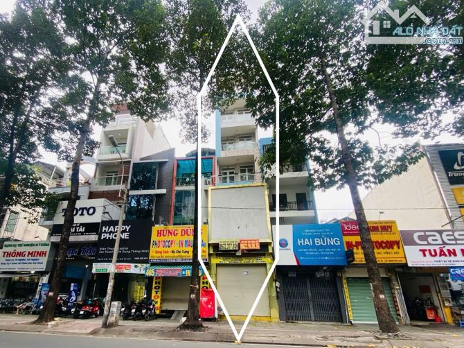 Toà nhà Văn Phòng 7 Tầng Mặt Tiền đường Tô Hiến Thành ( 4x30m), HĐT: 110tr, Giá: 39 Tỷ. - 1