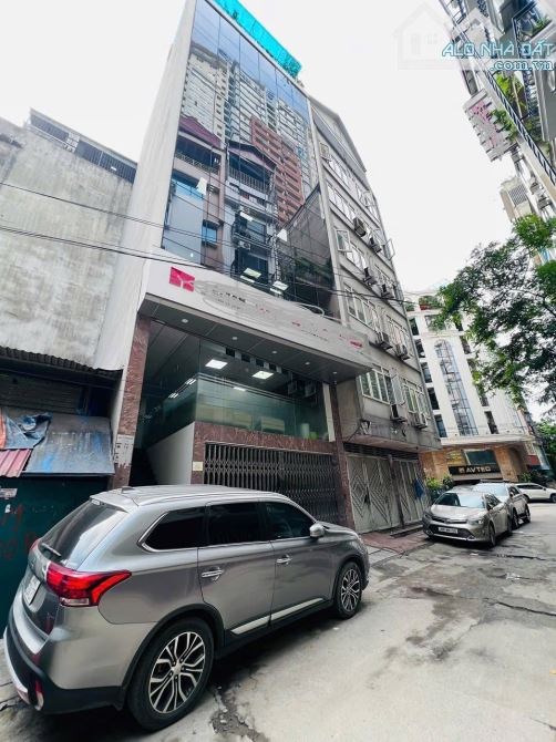 NHỈNH 32 TỶ TÒA NHÀ VP DƯƠNG KHUÊ,  TỪ LIÊM, Ô TÔ, THANG MÁY, DT 59M, 7 TẦNG,  MT 6.7 - 1