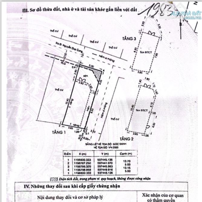 LÔ GÓC HXH P12 GÒ VẤP - 68m2 - 3 TẦNG 4PN - ĐANG CHO THUÊ - CẢI TẠO RA DÒNG TIỀN LỚN - 1