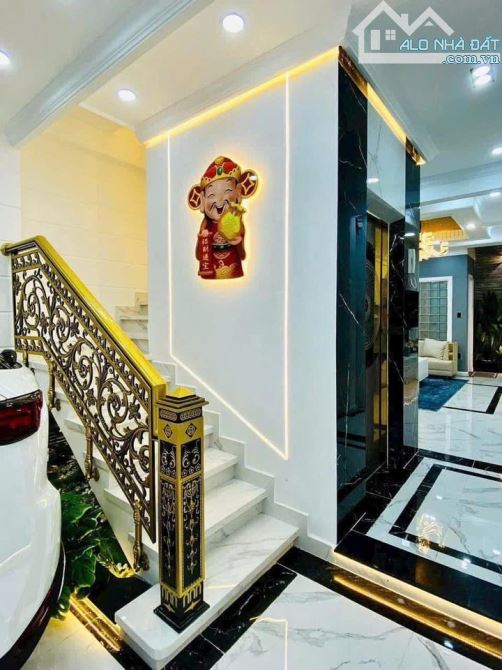 🏡NHÀ 5 TẦNG CAO CẤP - THIẾT KẾ TÂN CỔ ĐIỂN - ĐƯỜNG 12m KINH DOANH SẦM UẤT - P.14 GÒ VẤP - 13
