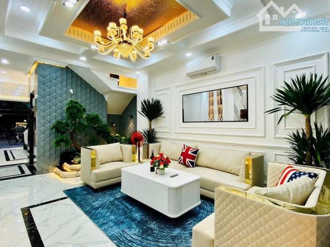 🏡NHÀ 5 TẦNG CAO CẤP - THIẾT KẾ TÂN CỔ ĐIỂN - ĐƯỜNG 12m KINH DOANH SẦM UẤT - P.14 GÒ VẤP - 14