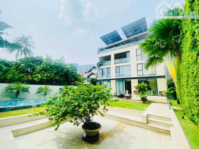 Bán Biệt Thư View Sông Sài Gòn Thảo Điền-Diện tích 700m2-Hồ Bơi Sân Vườn Hiện Đại - 2