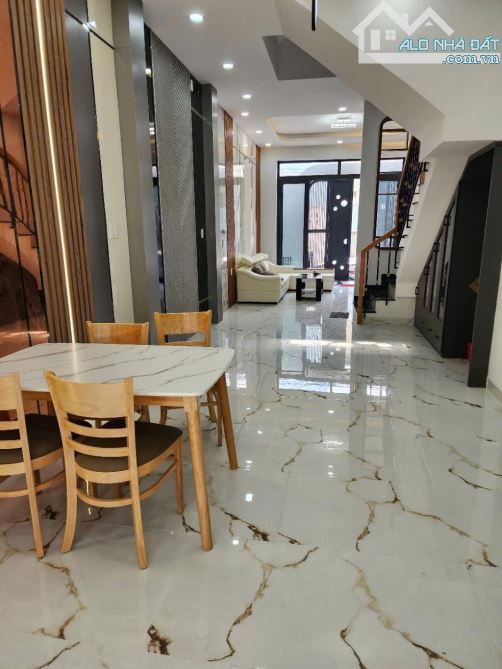 Nhà mới tinh 4 tầng - hẻm xe hơi gần Tên Lửa - Full nội thất - 4 x 15 - 60m2 chỉ hơn 6 tỷ. - 2