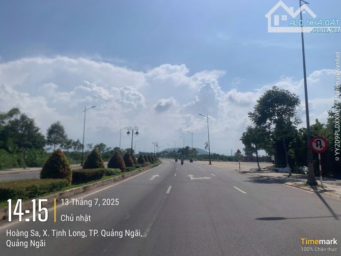 Bán 203m2 đất mặt tiền Hoàng Sa Tịnh Khê ngang gần 20m ngang làm NH, KS, NN giá 4850TR TL - 2