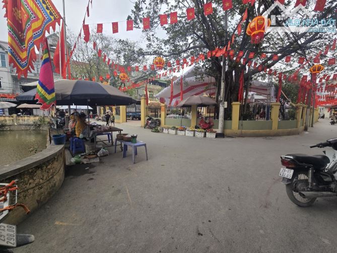 Bán đất Kim Hoàng lô góc vuông đẹp mặt tiền gần 5m đường ô tô vào tận nơi 104 triệu 1m2