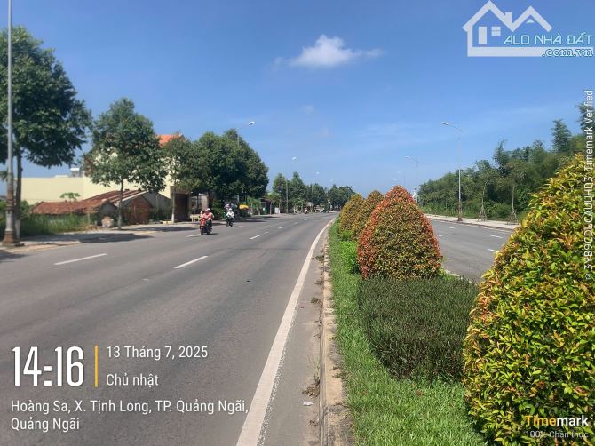 Bán 203m2 đất mặt tiền Hoàng Sa Tịnh Khê ngang gần 20m ngang làm NH, KS, NN giá 4850TR TL - 3