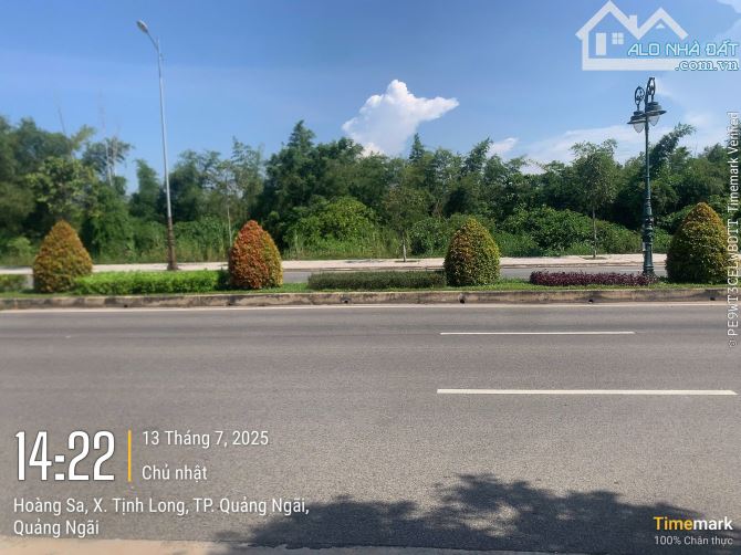 Bán 203m2 đất mặt tiền Hoàng Sa Tịnh Khê ngang gần 20m ngang làm NH, KS, NN giá 4850TR TL - 6