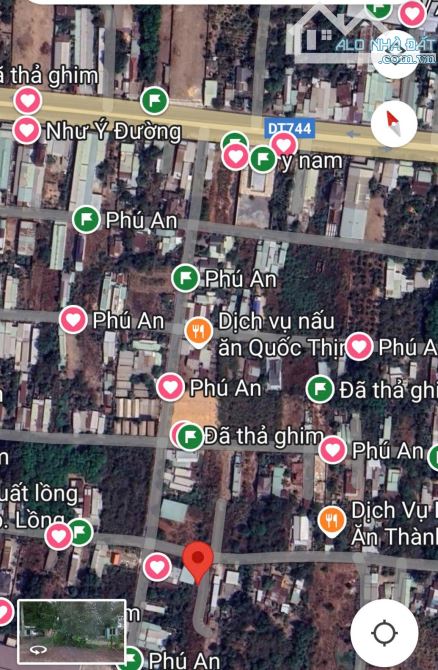 BÁN ĐẤT tặng 03 CĂN NHÀ, MT DH609, PHÚ AN, TP.BẾN CÁT, DT:11,3x18,8, TC100%, SHR, 1,950 TỶ - 7