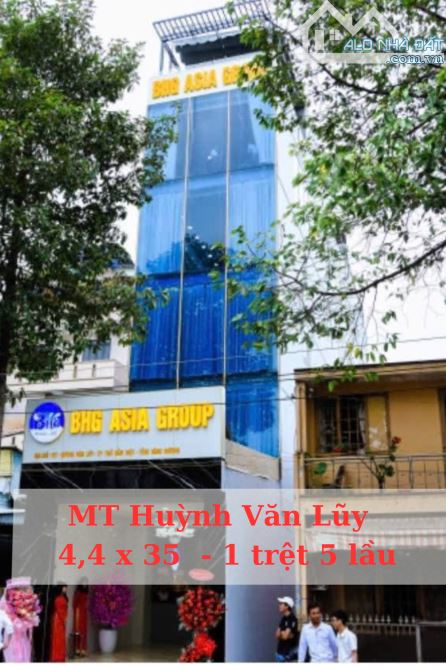Nhà MT HUỲNH VĂN LŨY 1 trẹt 5 lầu có thang máy, HOÀN CÔNG
