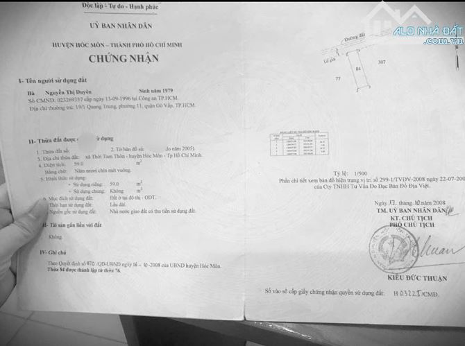 Gấp Cần Bán Căn nhà ở Thới tam Thôn 17 Hóc Môn Sổ Hồng Riêng Sẵn 59m2 Hiện Đang Cho thuê