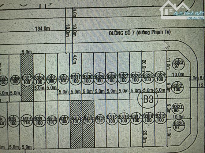 Cho thuê đất 100m2 đường Phạm Tu, phường Nhơn Bình, Quy Nhơn