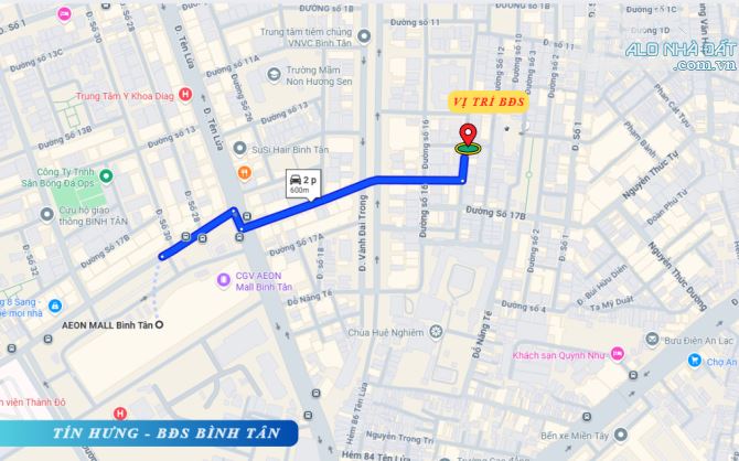 Cho thuê nhà khu Tên Lửa, MT đường Số 14, DT 4 x 15m, 2.5 tấm, 12 triệu/tháng. gần Aeon