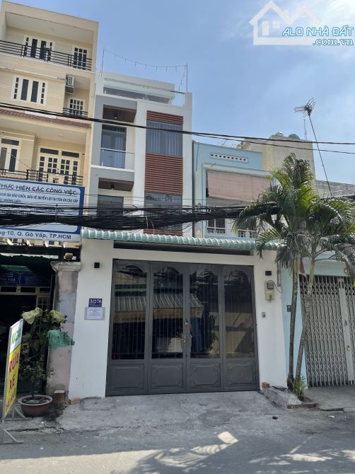 Phan Văn Trị, P10 - Hẻm 6m Kinh Doanh, 5,2m X 15m, 3 Tầng - Sát Mặt Tiền - Kế KDC CityLand